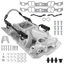 4150 Efi Single Plane Intake Manifold Wgasket For Chevy Small Block V8 300-260