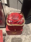 Together Red Love Jewelry Box w/ Drawer, Clear Dome Lid, Lined Ring Holder — photo 3