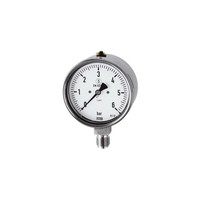 Riegler Mano Crni-Stahl Sicherh. G 1/4 Radial Unten 0-25,0 Bar Ã˜ 63