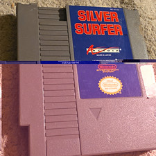 Arcadia Silver Surfer Nintendo Entertainment System NES Game Cartridge NTSC-U/C