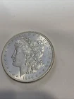 1884 Silver Morgan One Dollar , 90% Silver, AU, Coin Free Shipping