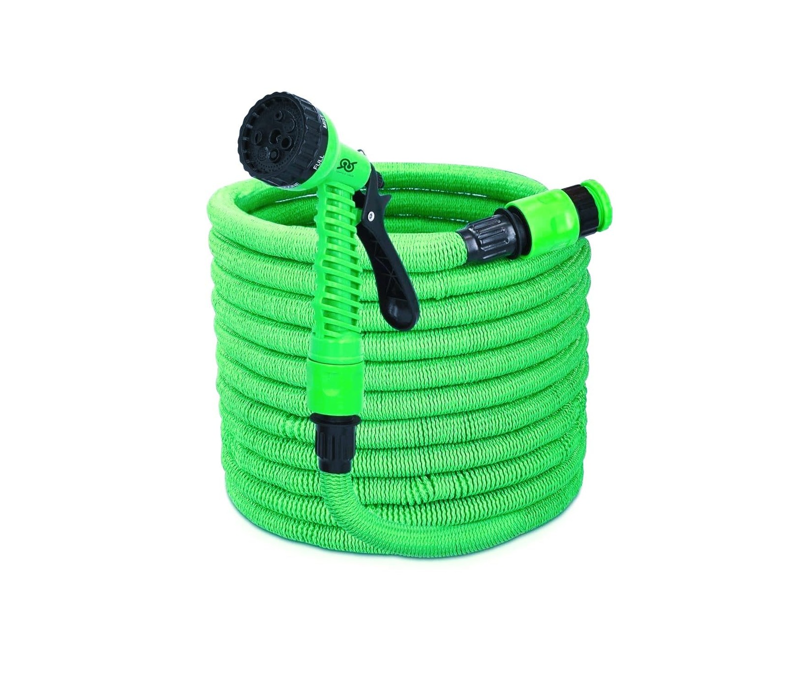 Tuyau extensible 60m anti-noeud et raccord étanche pour grand jardin