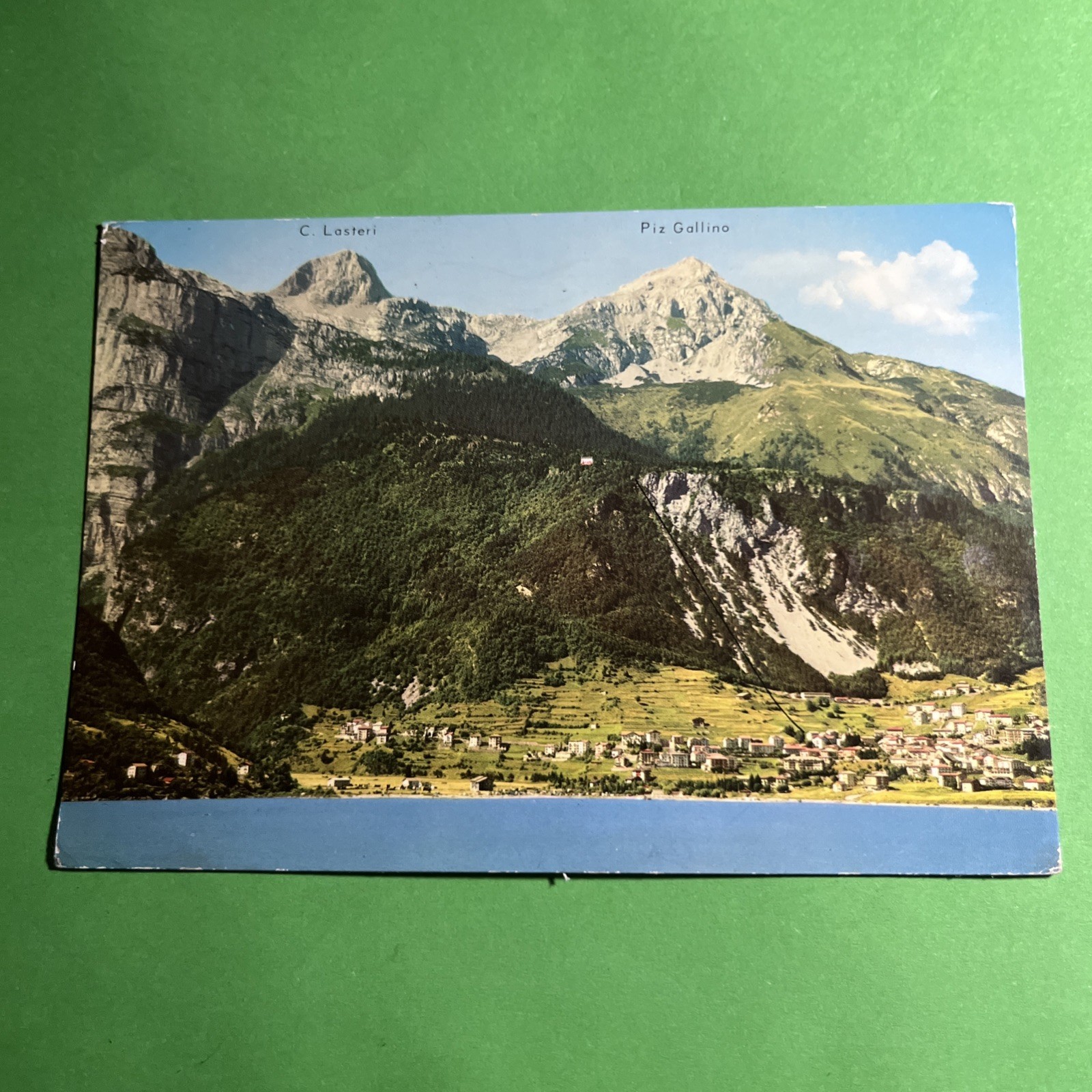 DOLOMITI DI BRENTA TRENTINO MOLVENO SEGGIOVIA- CARTOLINA A COLORI COLLEZIONE