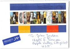 Netherlands #1043 Holland to Apple Valley CA, c. 2000