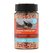 Natural Aquatic Turtle Food Blend for Protein  Calcium 3 oz