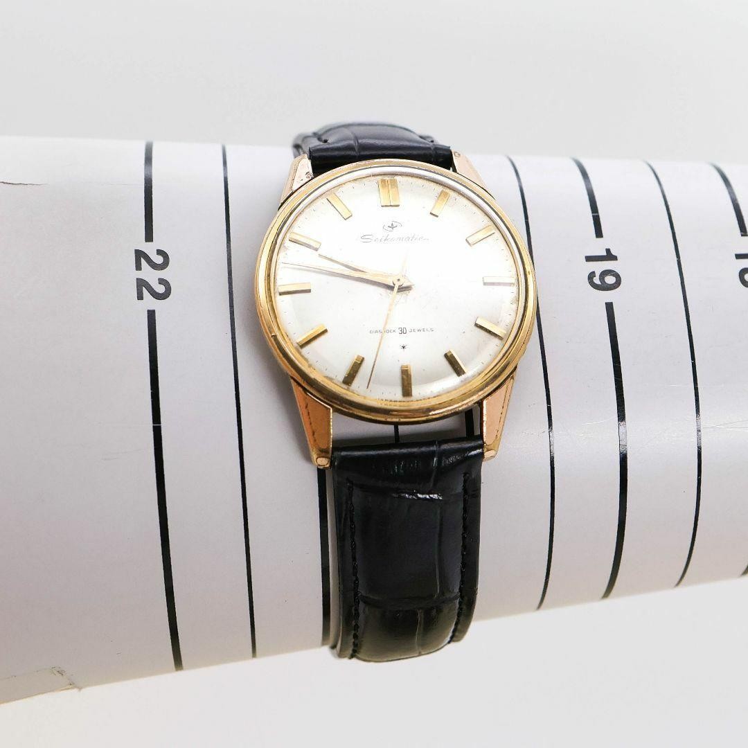 Seiko Seikomatic 15031D 30 Jewels Gold Automatic Mens Watch