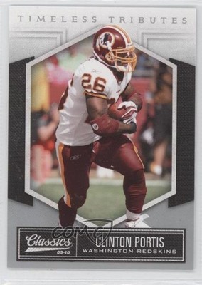 2010 Panini Classics Timeless Tributes Silver 39/100 Clinton Portis #99 1q9