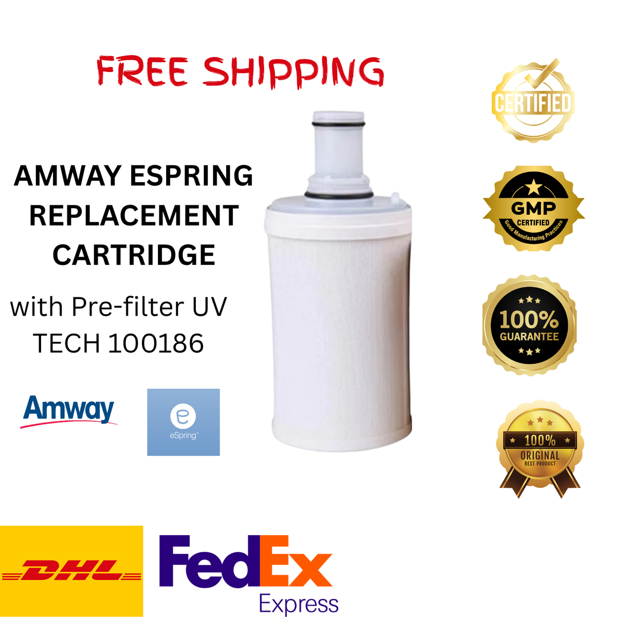 eSpring Replacement Cartridge 1カートリッジ 【公式通販】
