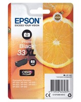 Epson Original 33XL Orange Druckerpatrone - Fotoschwarz (C13T33614012)