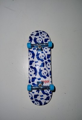 Tech Deck Fingerboard Enjoi Blue White Panda Skateboard