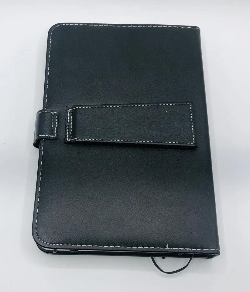 Tablet iRulu eXpro Modelo X9 Blanca Pantalla de 9" con Estuche de Teclado de Cuero Negro Paquete Foto 3 de 4