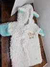 Vintage 1987 Cabbage Patch Kids Baby Faux Wool Sheep Bunting SleeperPreemie Blue