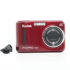 KODAK PIXPRO FZ43 Red Digital Camera Tested Great Condition Compact