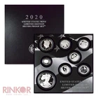 2020-S Limited Edition Silver 8-Coin Proof Set (Box and CoA)