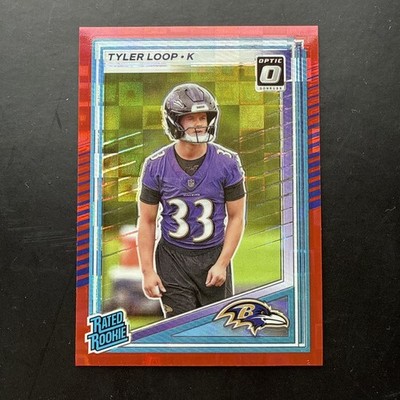 2025 Panini Donruss Tyler Loop #382 Red Pandora Rookie Rated RC