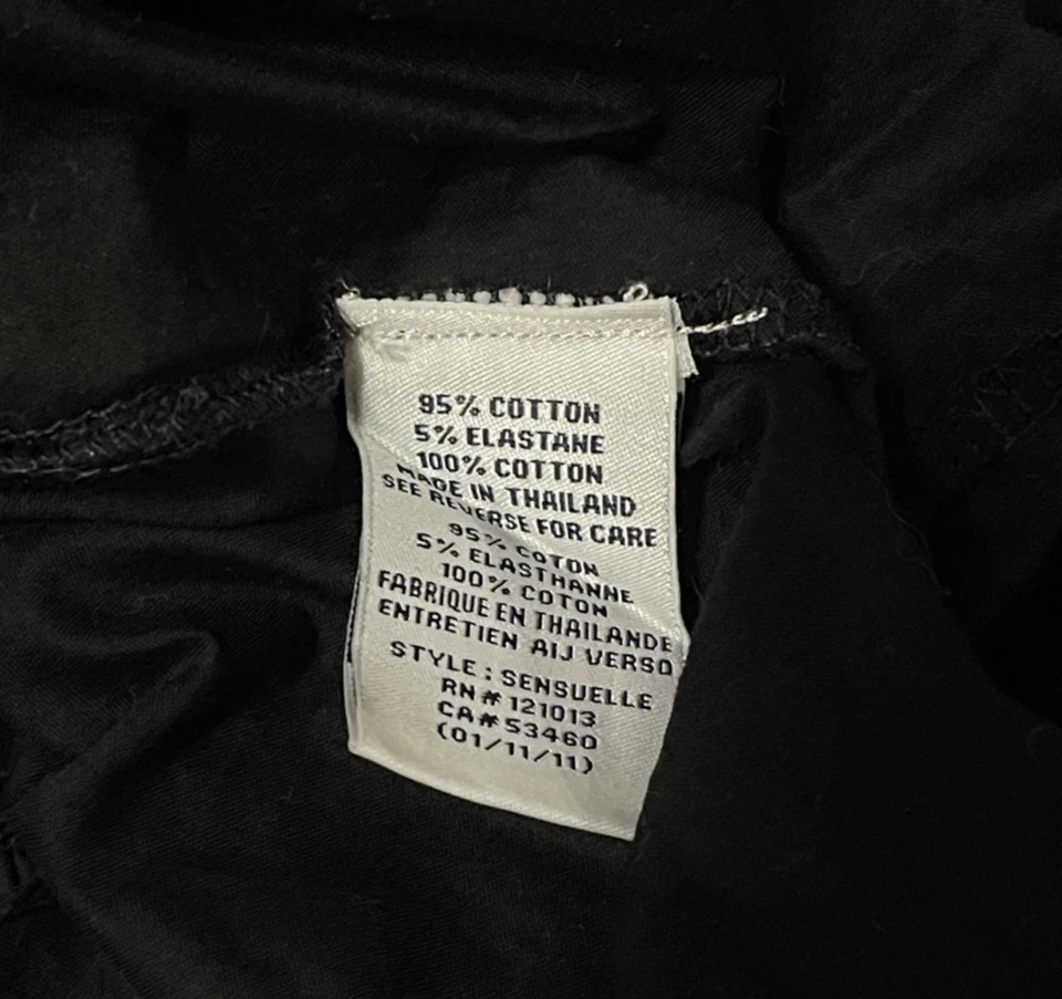 Eliane et Lena Black Cap Sleeve Dress Sz 10 - Image 3 of 4