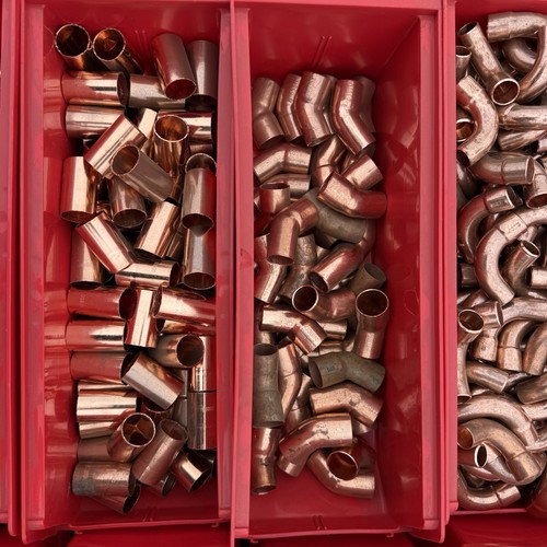 Bulk Lot Copper Sweat/Solder Fittings Assortment New