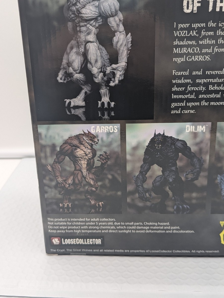 The Crypt Great Wolves VOZLAK By LOOSECOLLECTOR NEW OPEN BOX US