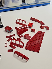 LEGO Alpha Team 4748 Ogel&rsquo;s Mountain Fortress Incomplete Parts w/ Box & Terrain