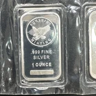 Sunshine Minting Bullion Ingot Bar 1 Troy Oz .999 Fine Silver