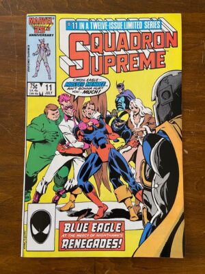 SQUADRON SUPREME #11 (Marvel, 1985) VF Mark Gruenwald
