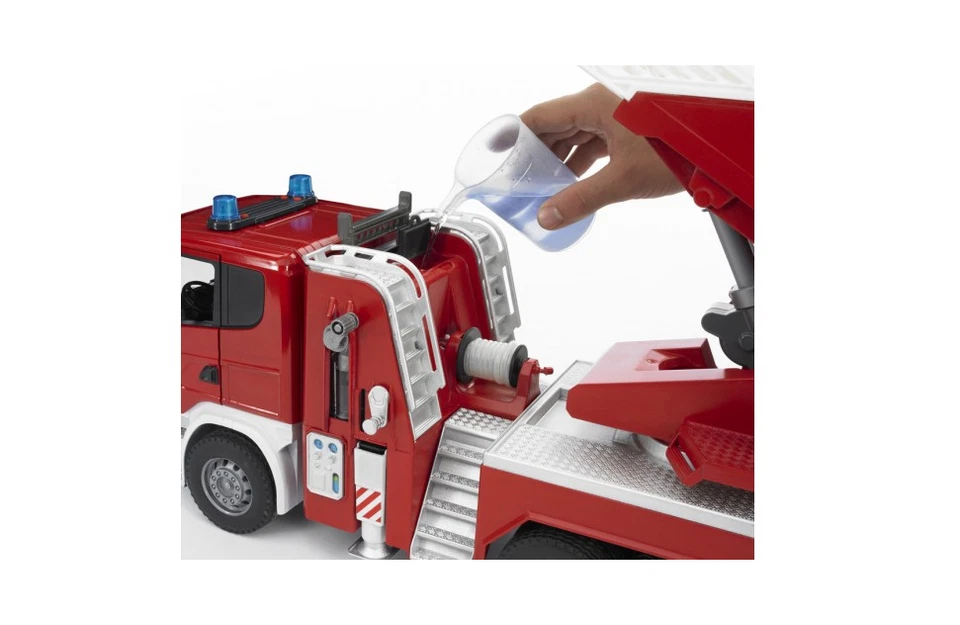 FIRE TRUCK SCANIA Super 560R with ladder Bruder Toy Car Model 1/16 1:16 - Image 3 of 4