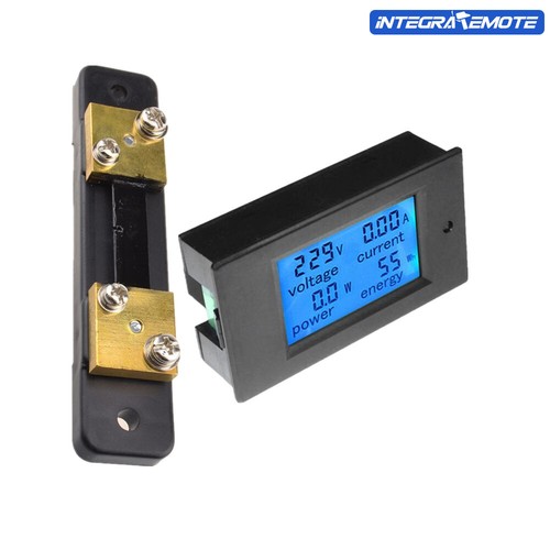 AC80-260V DC6.5~100V 20A 50A 100A Panel Display Volt Amp Power Watt Meter LCD - Bild 40 von 51