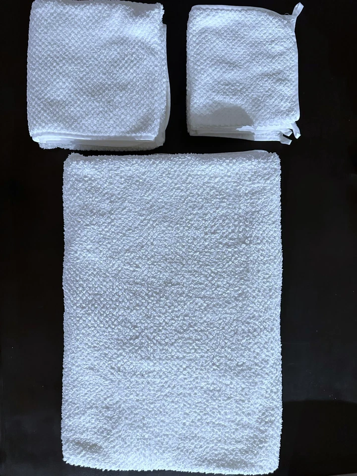 Deko-Tex 8 Piece Bath Towel Set, 8 Microfiber Bathroom Towels - Image 3 of 3