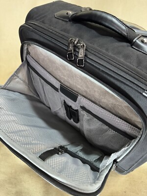 Travelpro Crew 10 Black 16” Wheeled Carry on Rolling Tote