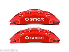 KIT 6 ADESIVI SMART PINZE FRENO BRAKE CALIPER - DECALS STICKERS AUFKLEBER