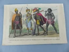 ANTIQUE ENGRAVING circa 1850 OCEANIA SANDWICH COSTUMES MADISON GAMBIER CELEBRITIES,62