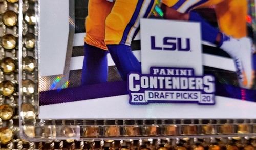💎💯MINT 2020 Contenders Draft Burrow/Justin Jefferson RC CONNECTIONS GALACTIC 4 - Picture 4 of 9