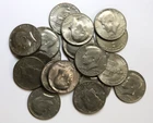 Lot of 20 Kennedy Half Dollar Coins $10 Roll Low Circulation 1971 & Up