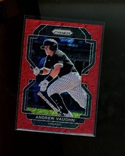 2022 Panini Prizm Prizms Red Shimmer #237 Andrew Vaughn Tier III #'d 1/7