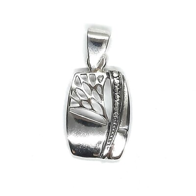 Sterling Silver Pendant Solid Hallmarked 925 Handmade