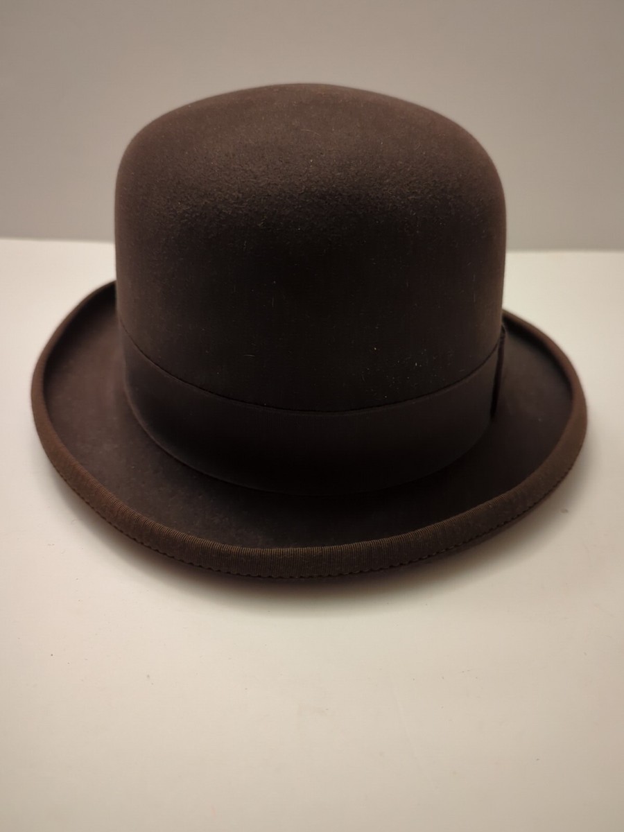 Henry The Hatter Brown Custom Derby Hat Made In Detroit | eBay