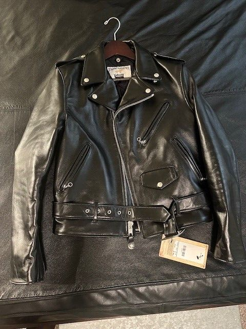 Schott NYC Horsehide Perfecto Motorcycle Jacket 38 (618HH Schott NYC Horsehide Perfecto Motorcycle Jacket 38 (618HH