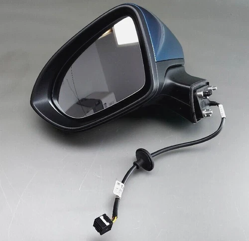 Original Opel Astra K Left Side Mirror Heated Electric Folding Sky Blue 13453523