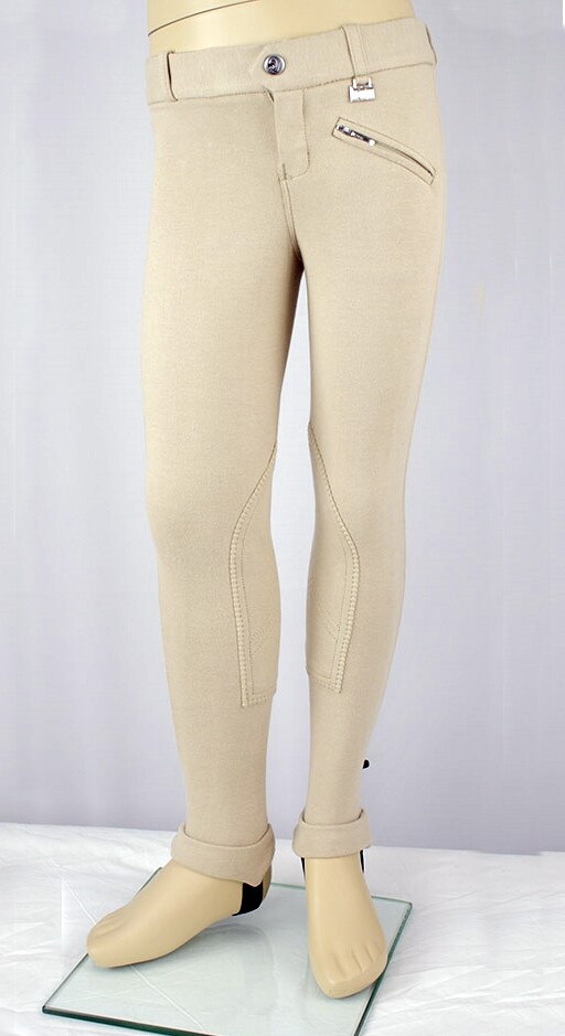Pantalón Junior Jodhpur De Equitación En Algodón Bielástico