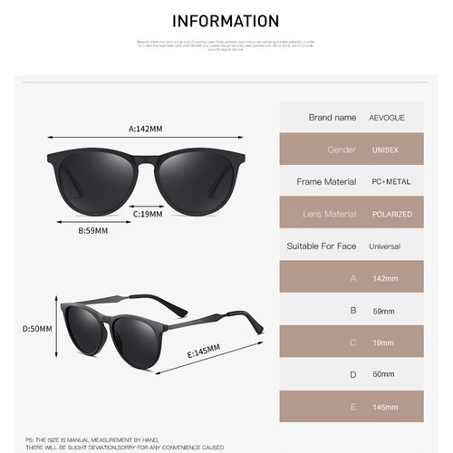 New Women Black Fashion Sunglasses Driving Retro Outdoor Glasses - Picture 4 of 5
