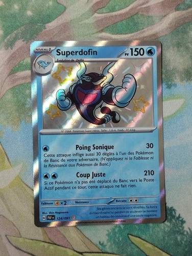 Carte Pokémon Superdofin 124/091 EV4.5 Destinées de Paldea