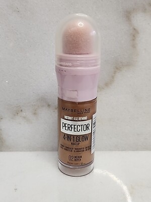 Maybelline Instant Age Rewind Perfector 4-In-1 Glow Makeup #02 Medium 