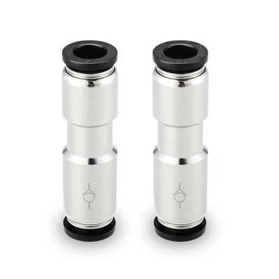 Metalwork Nickel Plated Brass & Plastic Push to Connect Inline Check Valve Un...