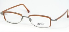ESPRIT 9155 COLOR-035 BROWN /SILVER-GREY EYEGLASSES GLASSES FRAME 49-16-140mm
