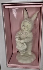 Dept 56 Snowbunnies Figurine "A Basket Of Cheer"