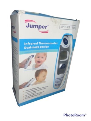 Jumper JPD-FR100 + 2-in-1-IR-LCD-Thermometer für Ohr / Stirn Kontaktlos Baby  