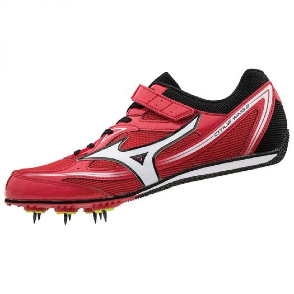 Red Track Shoe With Wings