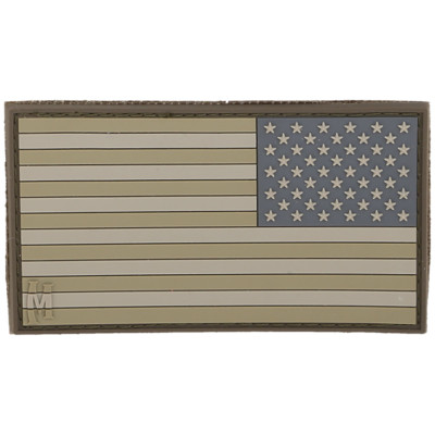 MAXPEDITION UMGEKEHRTE USA FLAGGE 3D PVC GROßE AUFNÄHER PATCH ARID