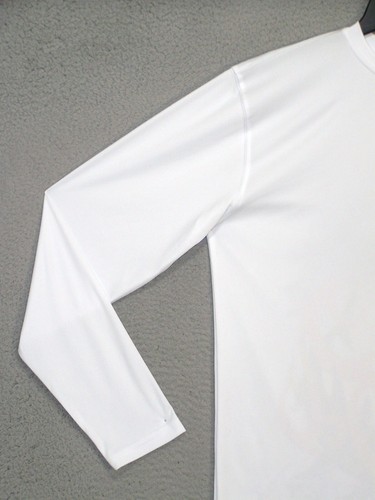 VAPOR APPAREL Shirt Adult Large White Graphic Surf Long Sleeve UPF 50 Beach Mens - Picture 6 of 15