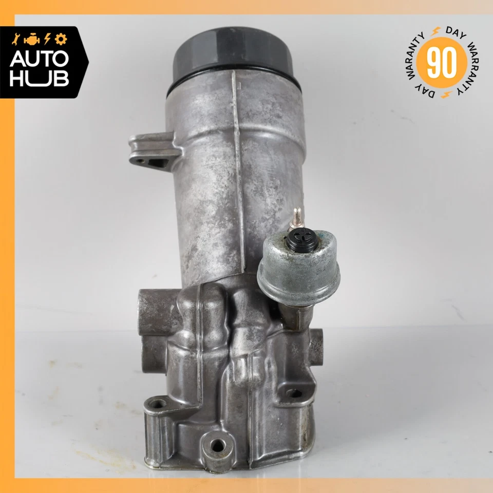 Carcasa de filtro de aceite de motor 94-99 Mercedes R129 SL320 S320 1041844902 FABRICANTE DE EQUIPOS ORIGINALES Foto 2 de 4